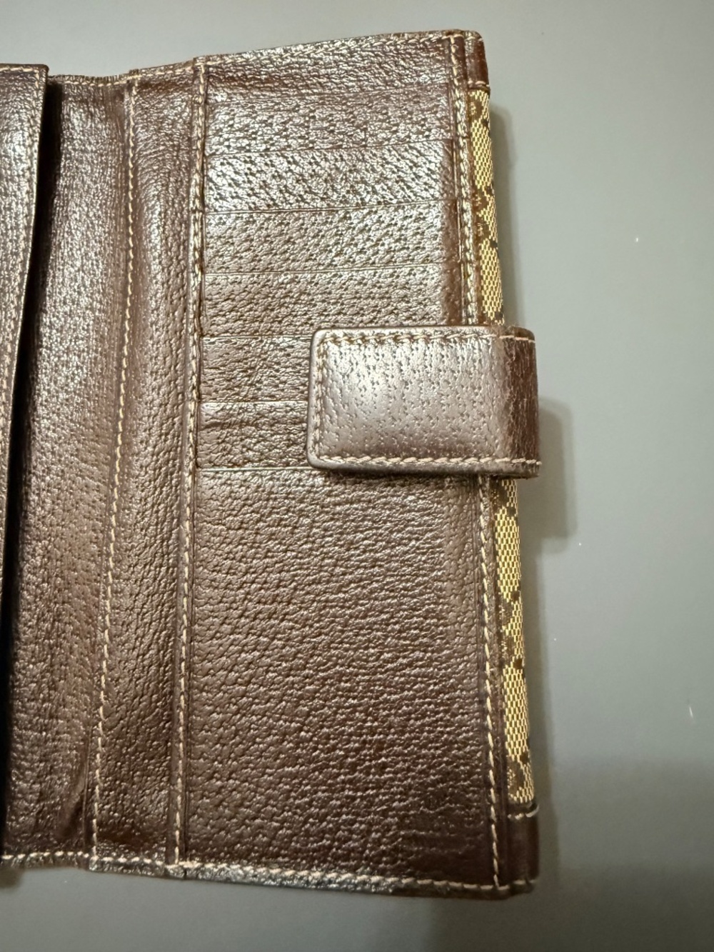 Gucci Long Canvas Wallet - Picture 8 of 8